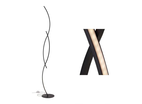 Stojacia Lampa Shara S Led - čierna, Moderný, kov (21/145/21cm) - Modern Living Stojacia Lampa Shara S Led - čierna, Moderný, kov (21/145/21cm) - Modern Living