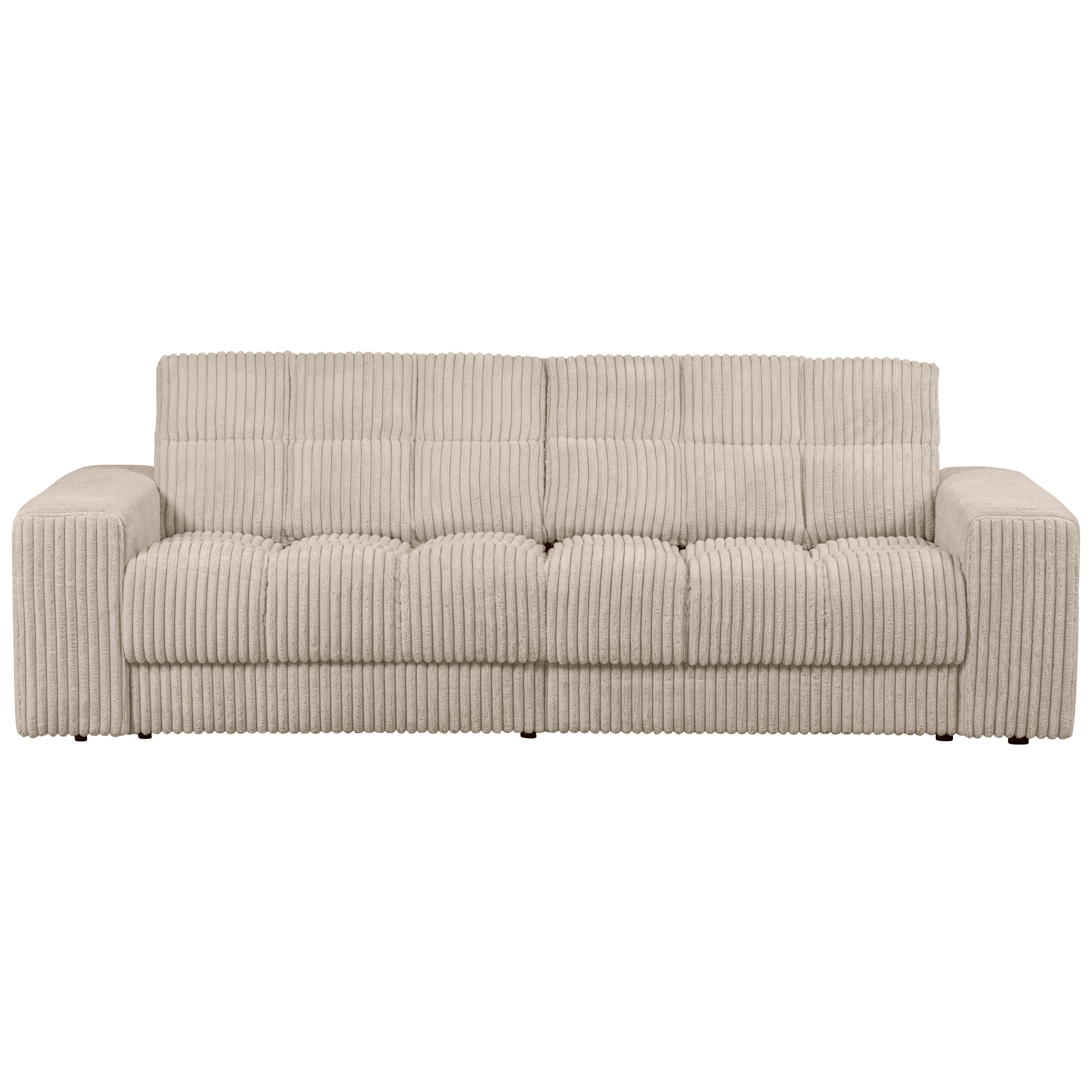 2-sitzer-sofa Second Date Beige B: 226cm - Beige/Schwarz, Design, Textil (226/78/99cm) - Livetastic