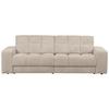 2-sitzer-sofa Second Date Beige B: 226cm - Beige/Schwarz, Design, Textil (226/78/99cm) - Livetastic