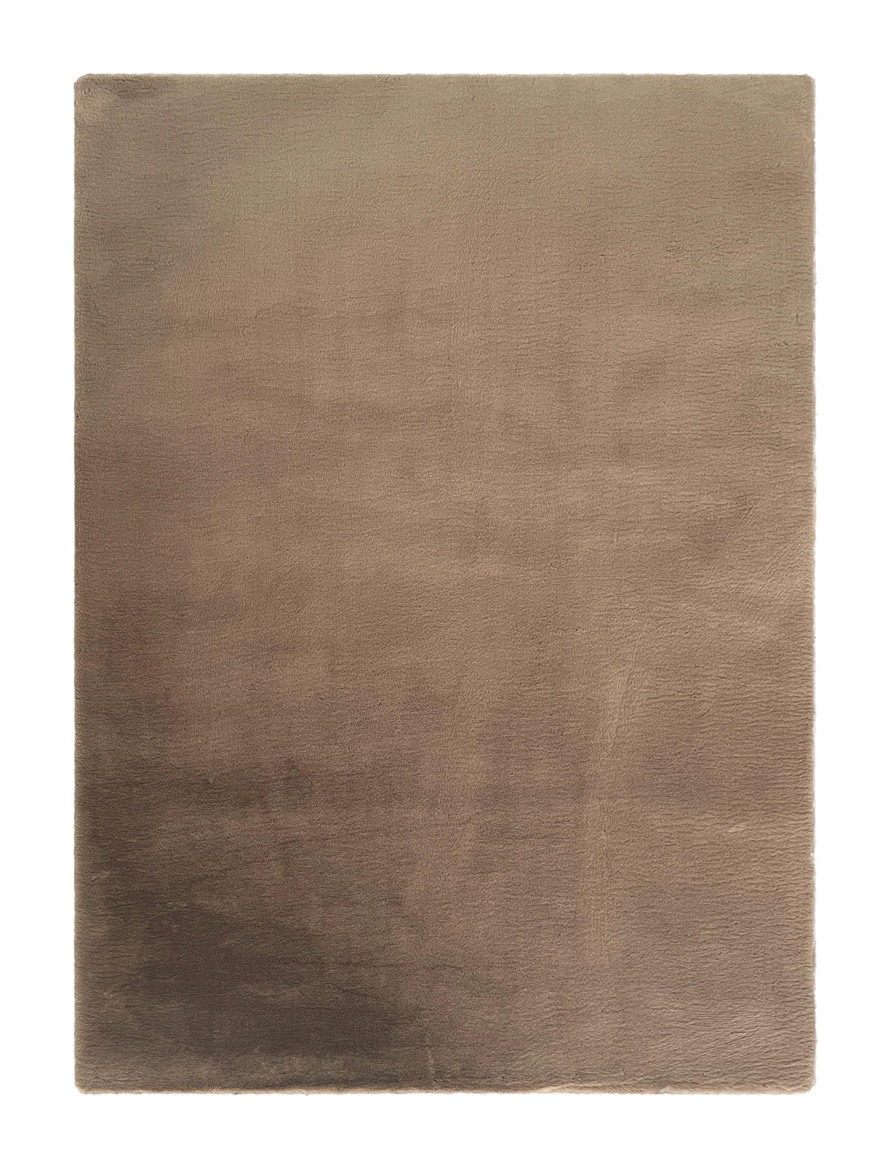 Fellteppich Margarete - Braun, Textil (160/220cm) - Luca Bessoni