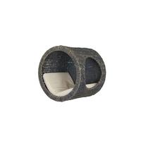 Tierhöhle Simba Grau L: 31 Cm - Grau, Natur, Naturmaterialien/Metall (31/28/31cm)