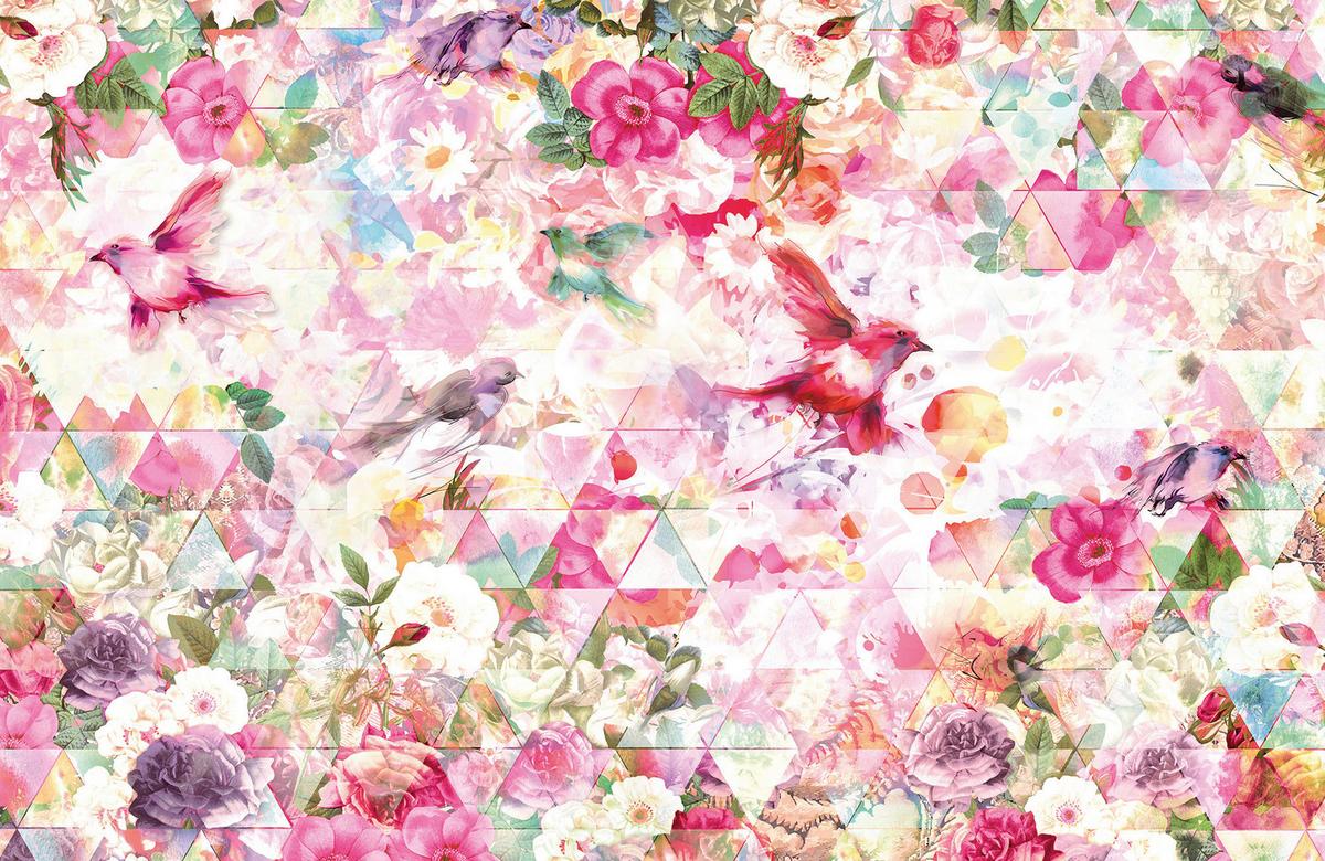 Vliestapete Prisma - Multicolor, Basics (400/260cm) - Komar