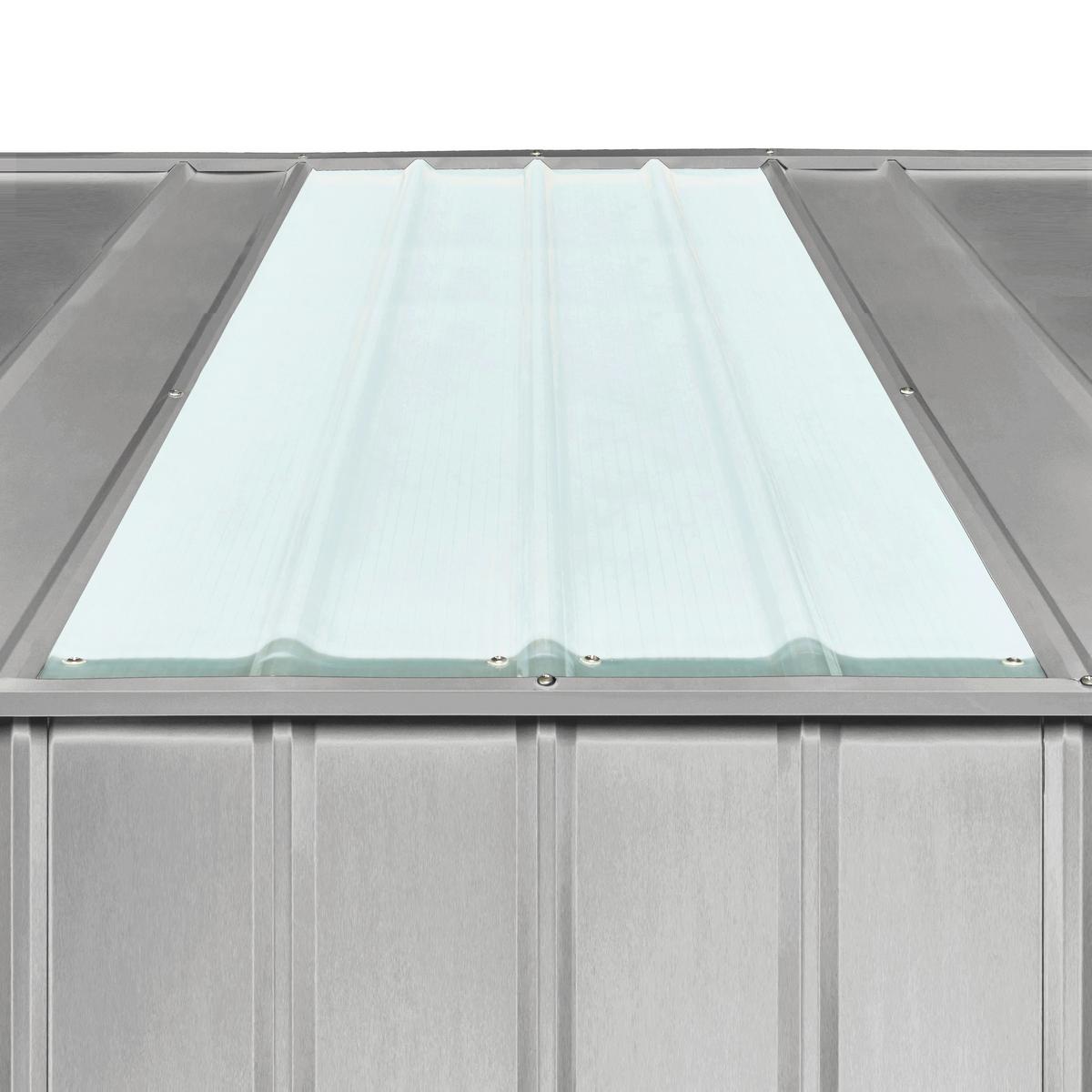 Fensterlichtpaneel Lichtpaneele fürs Dach - Transparent, Basics, Kunststoff (65,5/155cm)