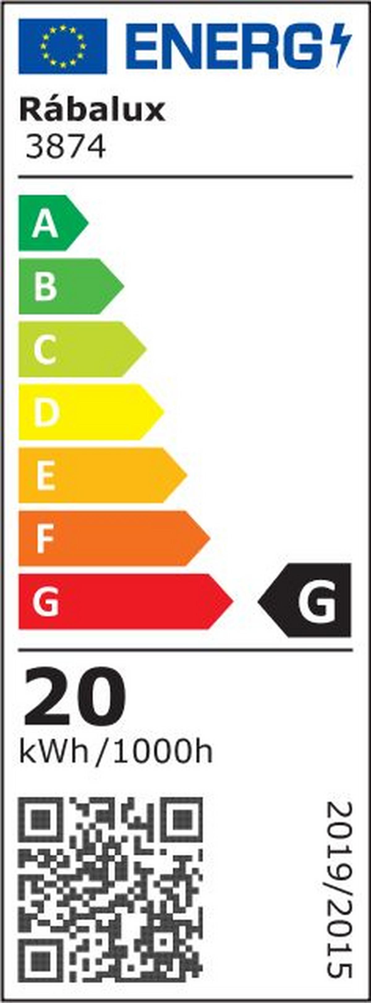 Fürdőszobai Mennyezeti Lámpa Toma 3874 - fém (29/6/29cm) - Rabalux