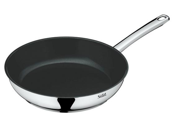 Pfanne DM 24cm - Silberfarben/Schwarz, KONVENTIONELL, Metall (24cm) - Silit Pfanne DM 24cm - Silberfarben/Schwarz, KONVENTIONELL, Metall (24cm) - Silit