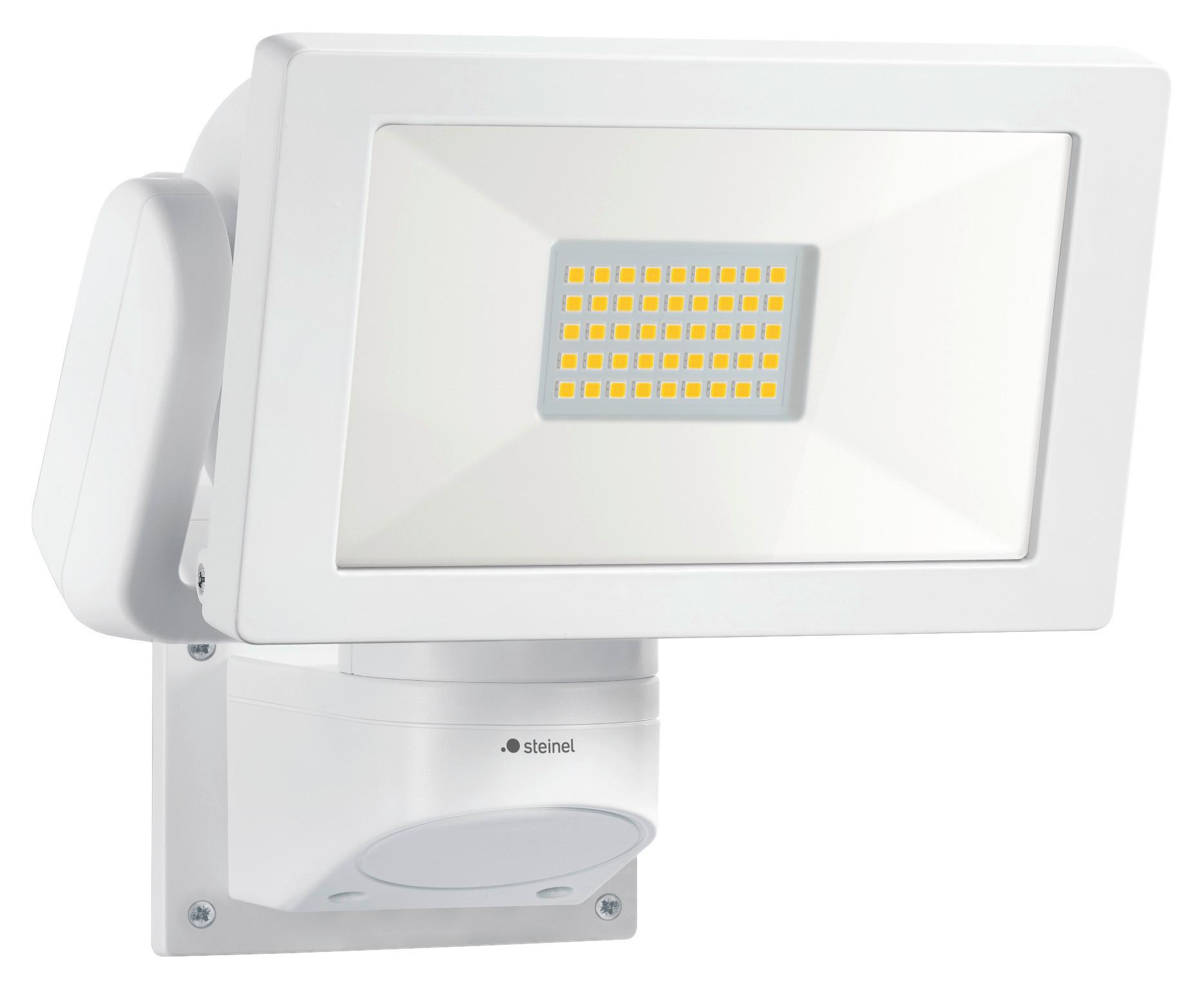LED-Außenleuchte Ls 300 Weiß - Weiß, Design, Metall (18,4/21,3/21,8cm) - Steinel