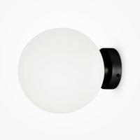 WANDLEUCHTE BASIC FORM - Schwarz/Weiß, Trend, Glas/Metall (20/20/23cm) - MAYTONI