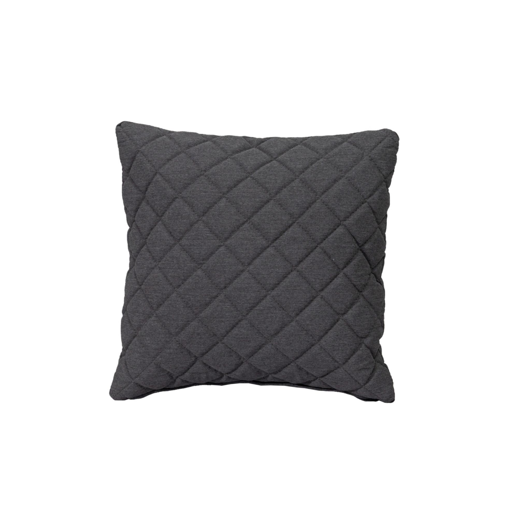 OUTDOOR-KISSEN DIAMOND - Anthrazit, MODERN, Textil (45/45cm) - Gardenson