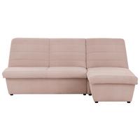 Ecksofa Looks Viii - Schwarz/Rosa, Design, Textil (214/168cm) - LOOKS by W.Joop