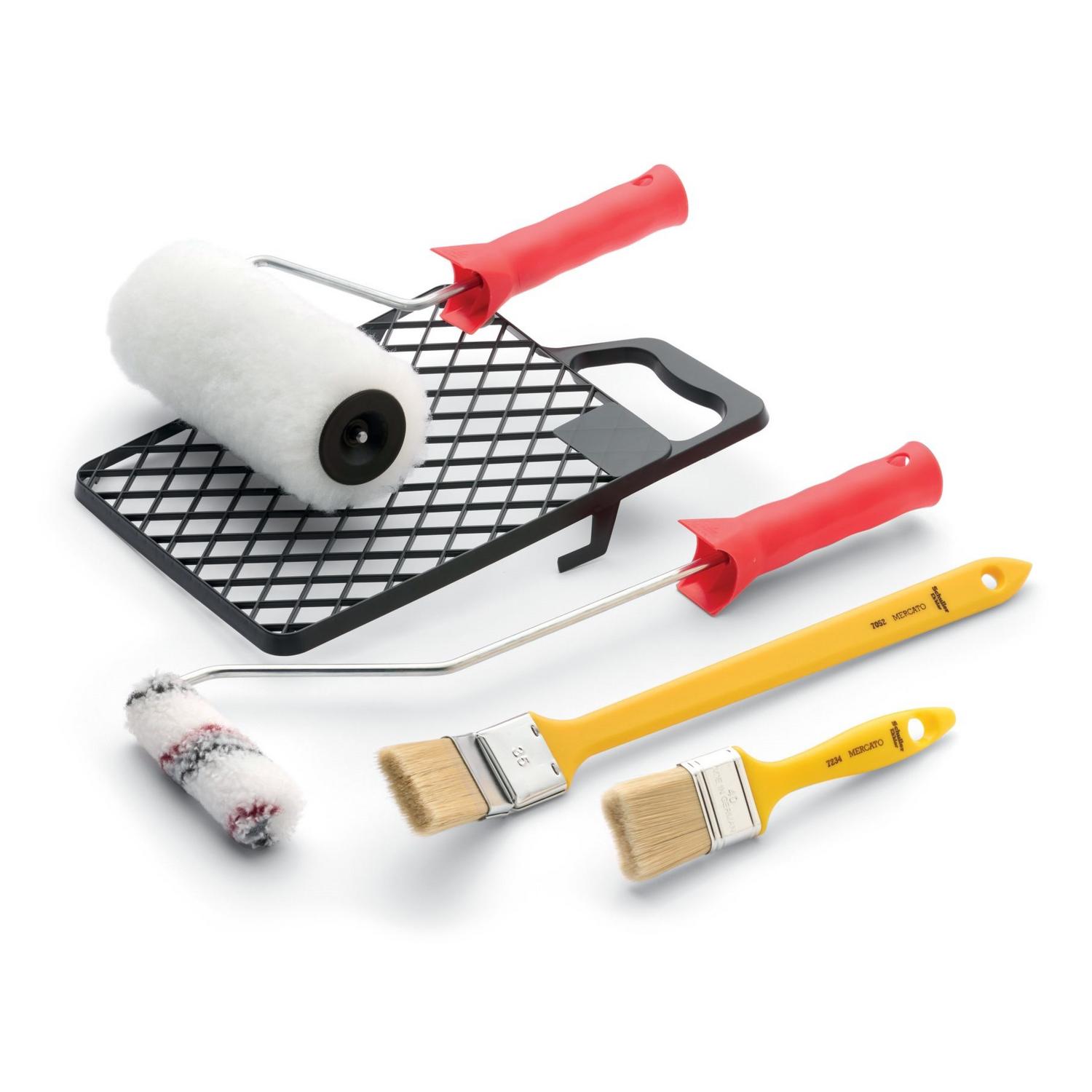 Farbroller-Set 5--Teilig Kunststoff