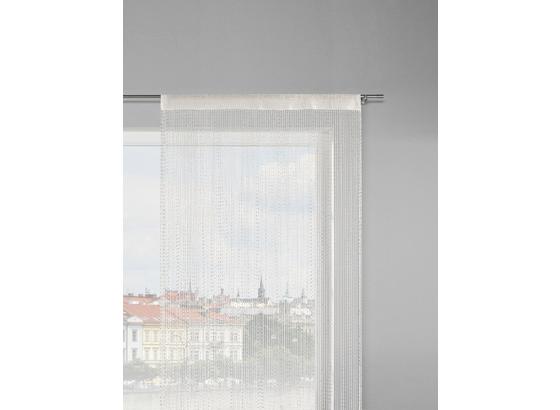Nitkový Záves Olaf - biela/ružová, Konvenčný, textil (90/245cm) - Mömax modern living Nitkový Záves Olaf - biela/ružová, Konvenčný, textil (90/245cm) - Mömax modern living