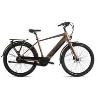 E-citybike 27,5 Zoll Bronze Matt - Cappuccino, MODERN, Metall (180/70/100cm)