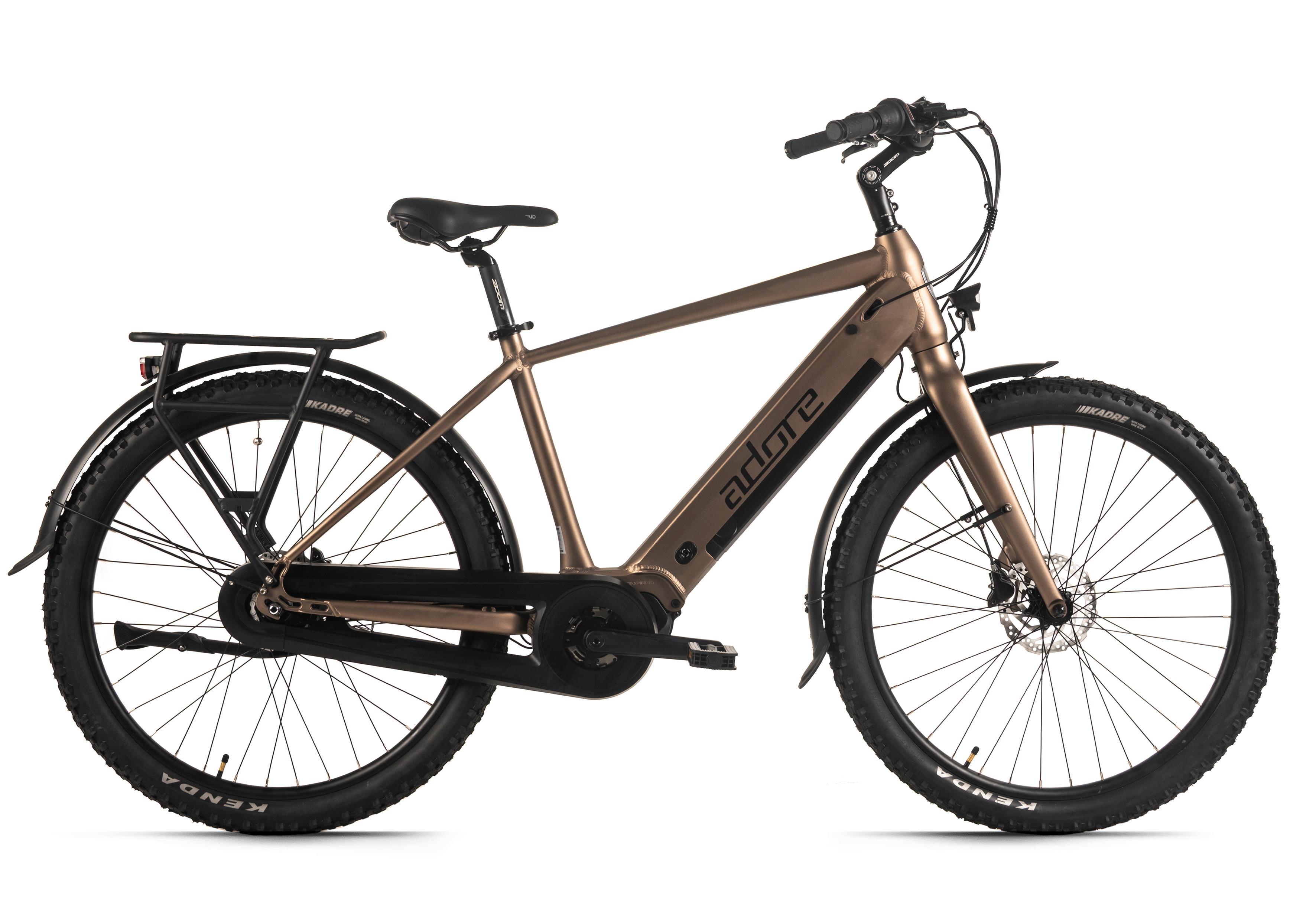 E-citybike 27,5 Zoll Bronze Matt