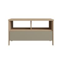 Couchtisch Stranda Eukalyptusholzfarben B: 80cm - Eukalyptusholzfarben/Eichefarben, Design, Holzwerkstoff (80/46/60cm) - MID.YOU