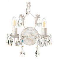 Wandleuchte 4670/Ap2a - KONVENTIONELL, Glas/Metall (30/20cm)