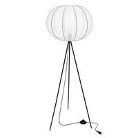 Stehleuchte 51-40879 Mellow - Schwarz/Weiß, KONVENTIONELL, Kunststoff/Metall (52/52/161cm)