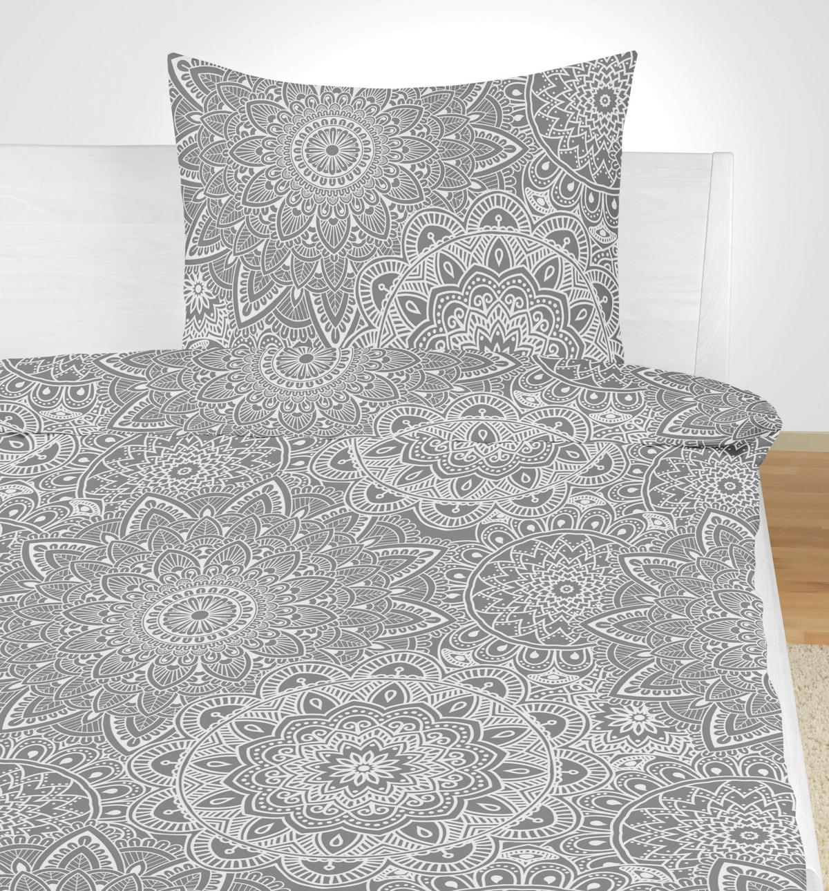 Ágyneműhuzat-garnitúra Marianne - bézs/narancs, Konventionell, textil - Ondega