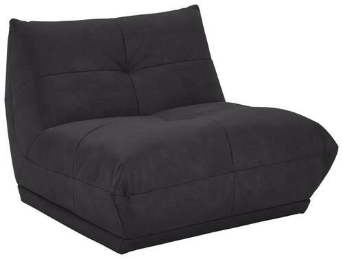 Modul Sofa Giselle 2er Sofa B: 105 Cm Schwarz - Schwarz, Trend, Textil (105/80/112cm) - Livetastic