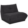 Modul Sofa Giselle 2er Sofa B: 105 Cm Schwarz - Schwarz, Trend, Textil (105/80/112cm) - Livetastic