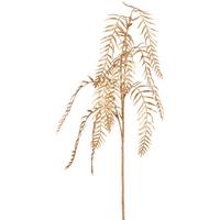 Weihnachtsdeko Pfefferzweig Kunststoff H: ca. 75cm - Goldfarben/Braun, MODERN, Kunststoff (75cm)