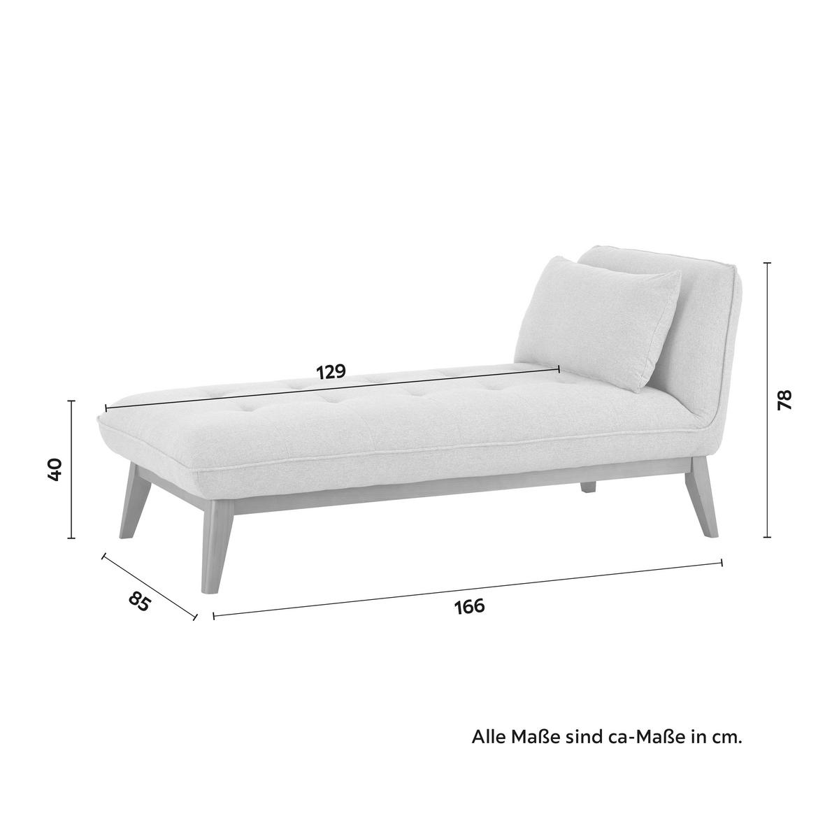 Relaxačná posteľ LIZA, modrá - modrá, Modern, drevo/textil (129/85/78cm) - Bessagi Home