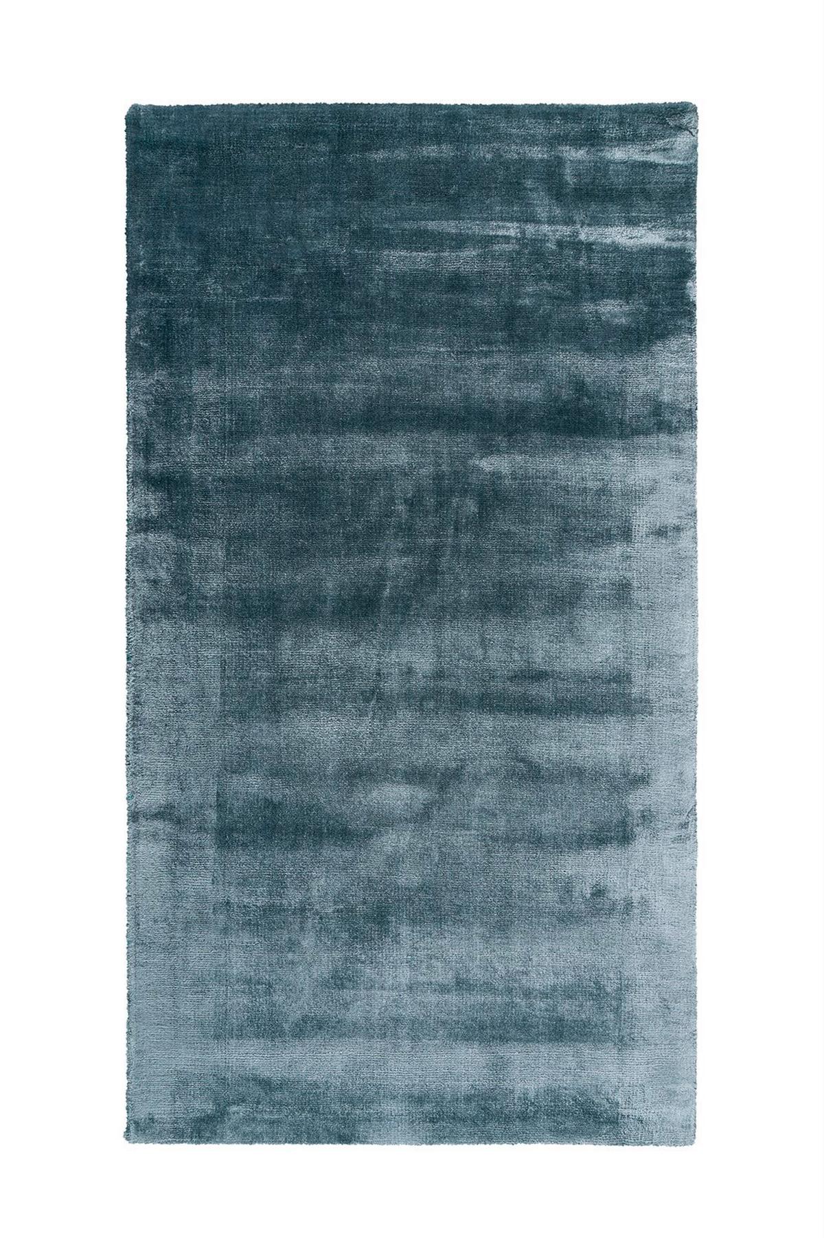 Teppich Village 125 Blau, 160x230 cm - Blau, KONVENTIONELL, Textil (160/230cm)