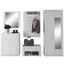 Garderobenschrank Bree - Weiß, MODERN, Holzwerkstoff (85/203/38cm) Garderobenschrank Bree - Weiß, MODERN, Holzwerkstoff (85/203/38cm)