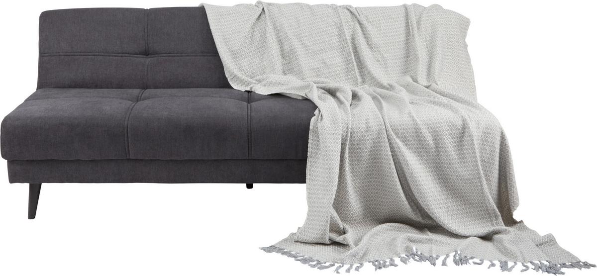 Tagesdecke Ines 140/210 cm Silber, Baumwolle - Silberfarben, ROMANTIK / LANDHAUS, Textil (140/210cm) - James Wood
