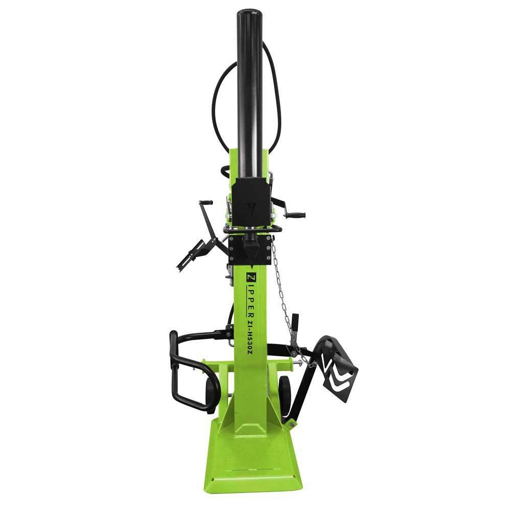 Holzspalter Zi-hs30z 5500 Watt Inkl. Transporträder - Grün, Basics, Metall (105/250/170cm) - Zipper