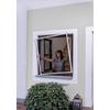 Insektenschutzgitter Is Fenster 'click + Protect - Weiß, Basics, Metall (130/140cm)