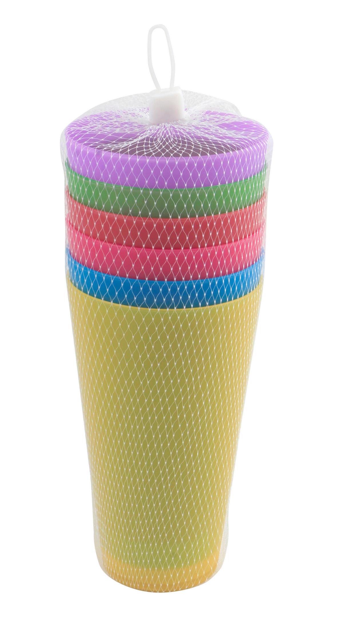 Becher Matheo - Multicolor, KONVENTIONELL, Kunststoff (9/15cm) - Ondega