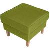 Hocker Lorris - Buchefarben/Hellgrün, Design, Textil (53/45/53cm) - Max Winzer