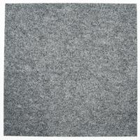 Teppichfliese Graublau Merlin 50x50 cm Florhöhe 5,5 mm - Graublau, Basics, Textil (50/50cm)