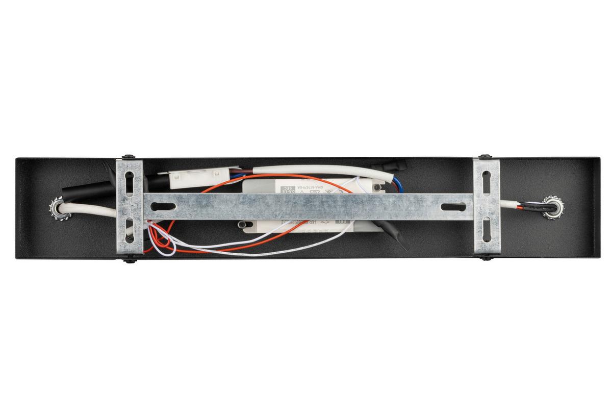 LED-Deckenleuchte Ceyada - Champagner/Schwarz, Basics, Kunststoff/Metall (65/40/7cm)