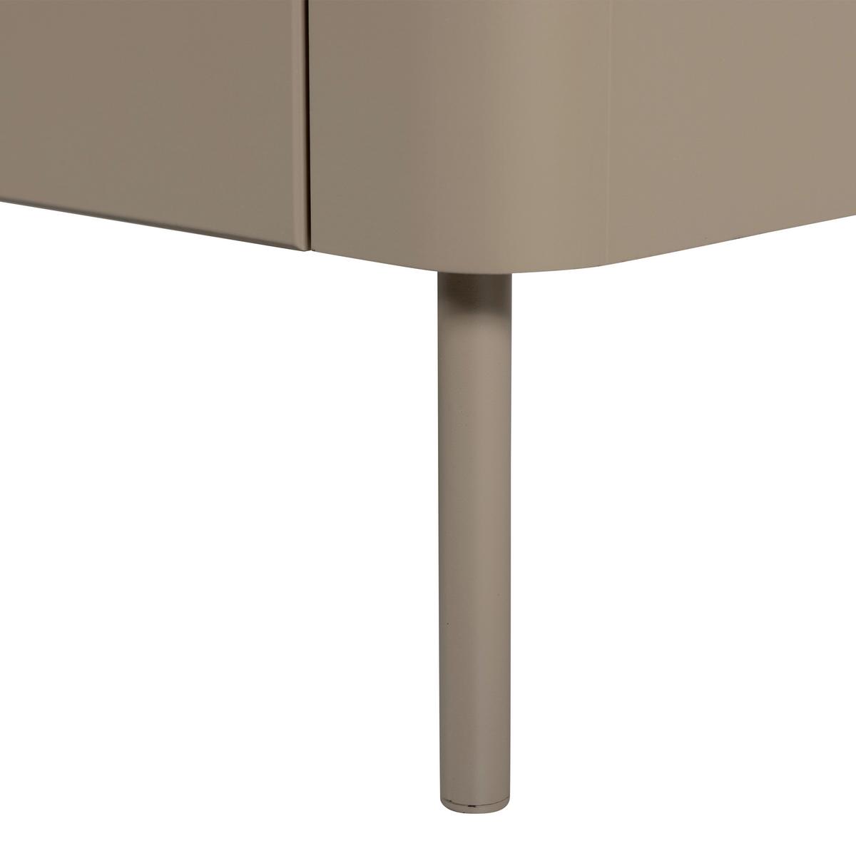 LOWBOARD Gunnar Schlammfarben B: 154cm - Schlammfarben, Design, Holz (154/56/44cm) - Livetastic
