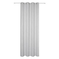 Ösenvorhang Linora Grau - Grau, Basics, Textil (140/245cm) - Schmidt W. Gmbh