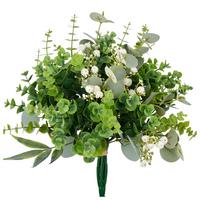 Umelá rastlina EUKALYPTUSMIXSBUND II -PAZ- - sivá/zelená, Basics, kov/plast (37cm) - Mömax