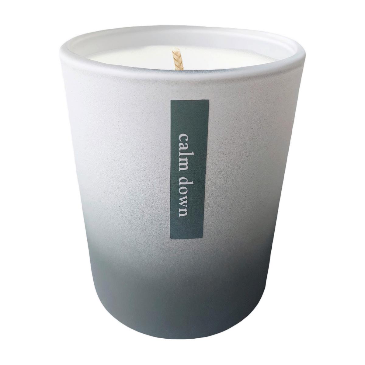 VONNÁ SVÍČKA ZOEY - bílá/bordeaux, Moderní, sklo (8/9,5cm) - Mömax