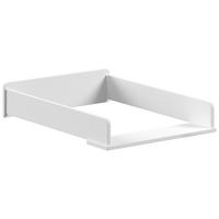 WICKELAUFSATZ Amori Weiß B: 53cm - Weiß, MODERN, Holz (53/14/72,6cm) - Vipack