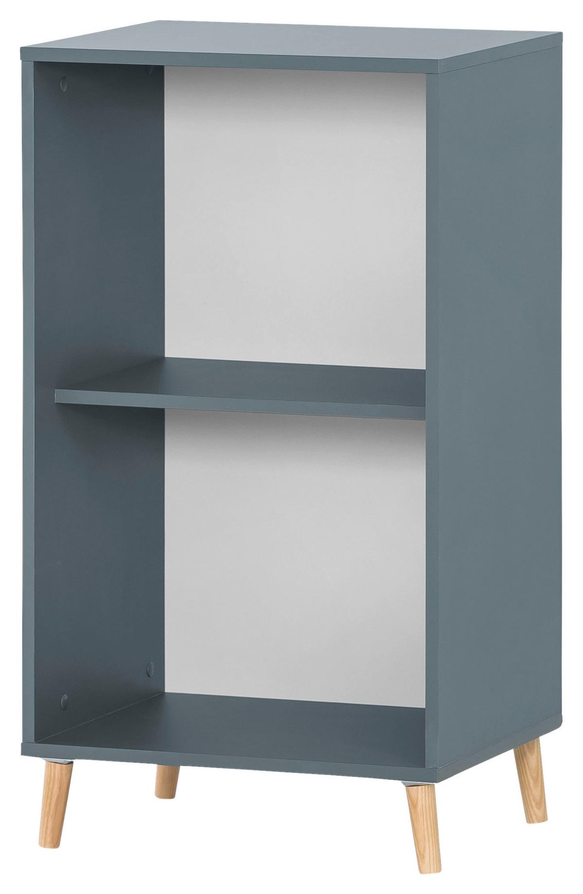 Aktenregal Serie 500 Blau B: 50,95 cm - Blau, MODERN, Holzwerkstoff (50,95/92,6/41cm) - MID.YOU