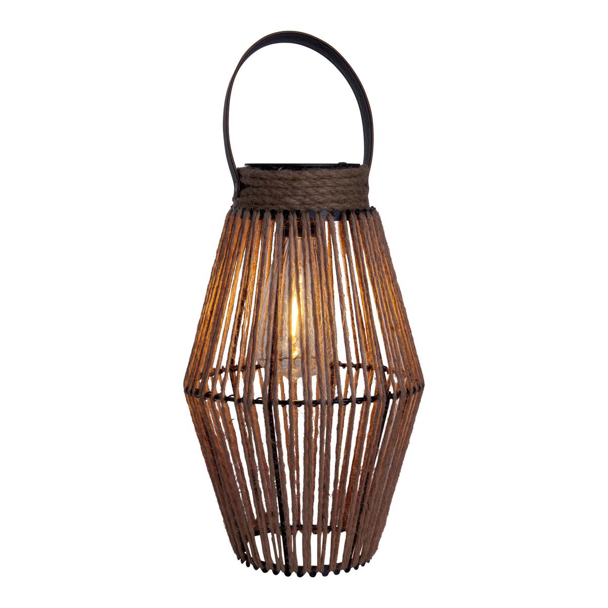 Solarleuchte 5293127 - Naturfarben, Basics, Kunststoff/Metall (18/18/30cm) - Näve