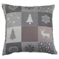 Díszpárna Kb. 45/45cm - feketeszeder, Romantik / Landhaus, textil (45/45cm) - James Wood