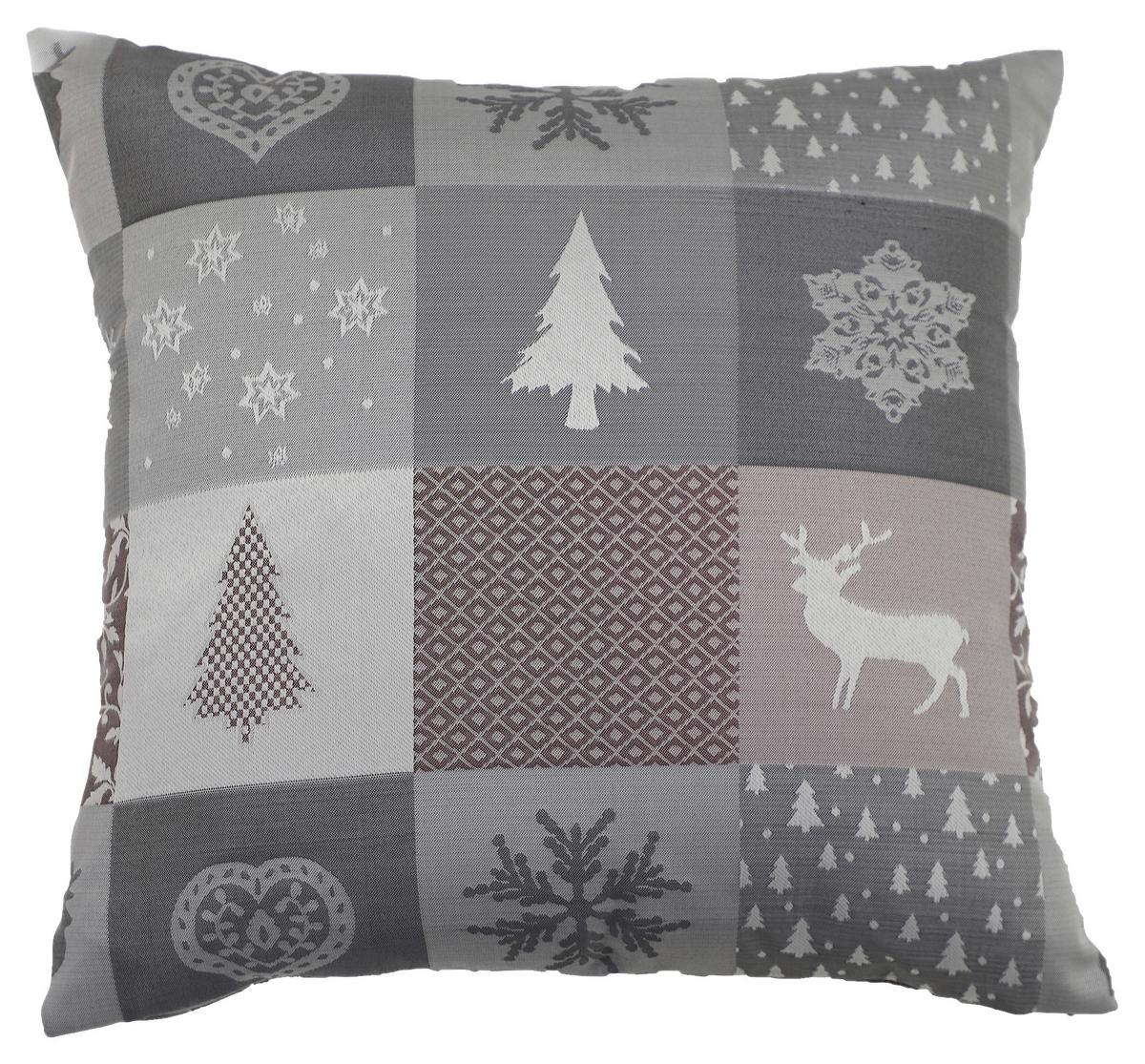 Díszpárna Kb. 45/45cm - feketeszeder, Romantik / Landhaus, textil (45/45cm) - James Wood