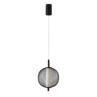LED-PENDELLEUCHTE 31-35332 PUMA - Schwarz/Weiß, Design, Kunststoff/Metall (20/20/140cm)