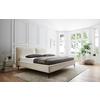 Polsterbett Infinity Liberty Creme 180x200cm - Creme/Schwarz, MODERN, Textil (180/200cm) - Livetastic
