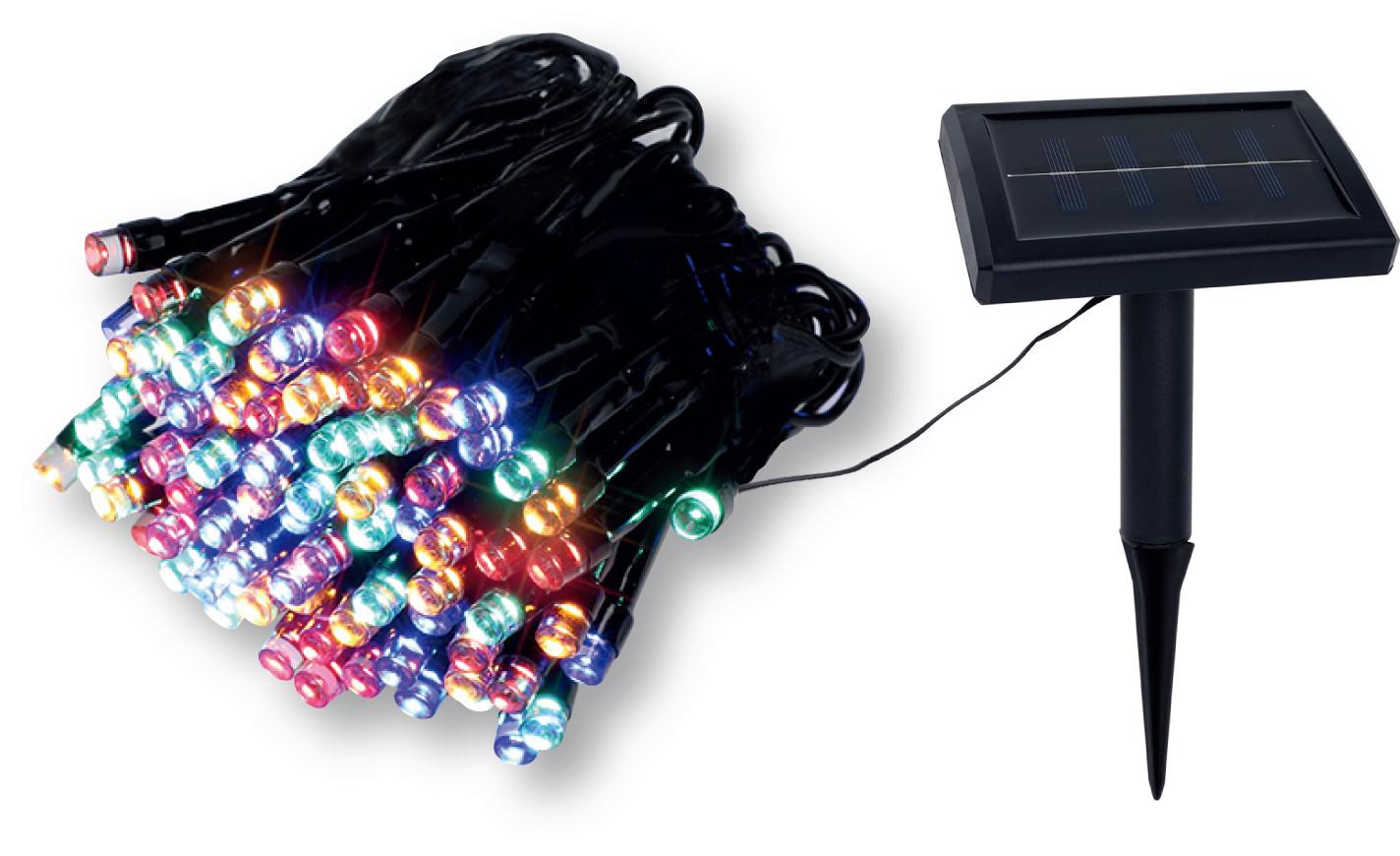 SOLÁRNE SVIETIDLO KETTI1 - čierna, Konventionell, plast (390cm) - Mömax