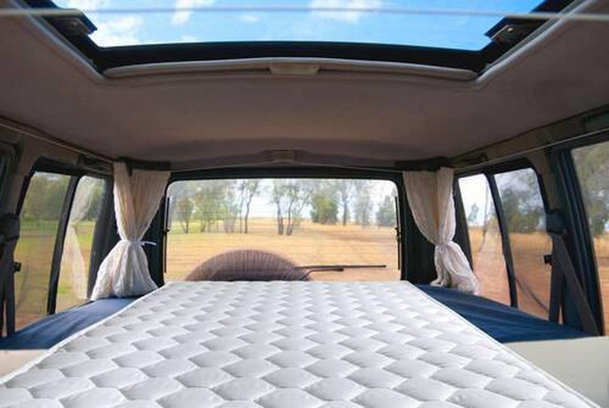 Kaltschaummatratze Caravan 100x200 Cm H2 H: 10 Cm - Weiß, Basics, Kunststoff/Textil (100/200cm) - P & B
