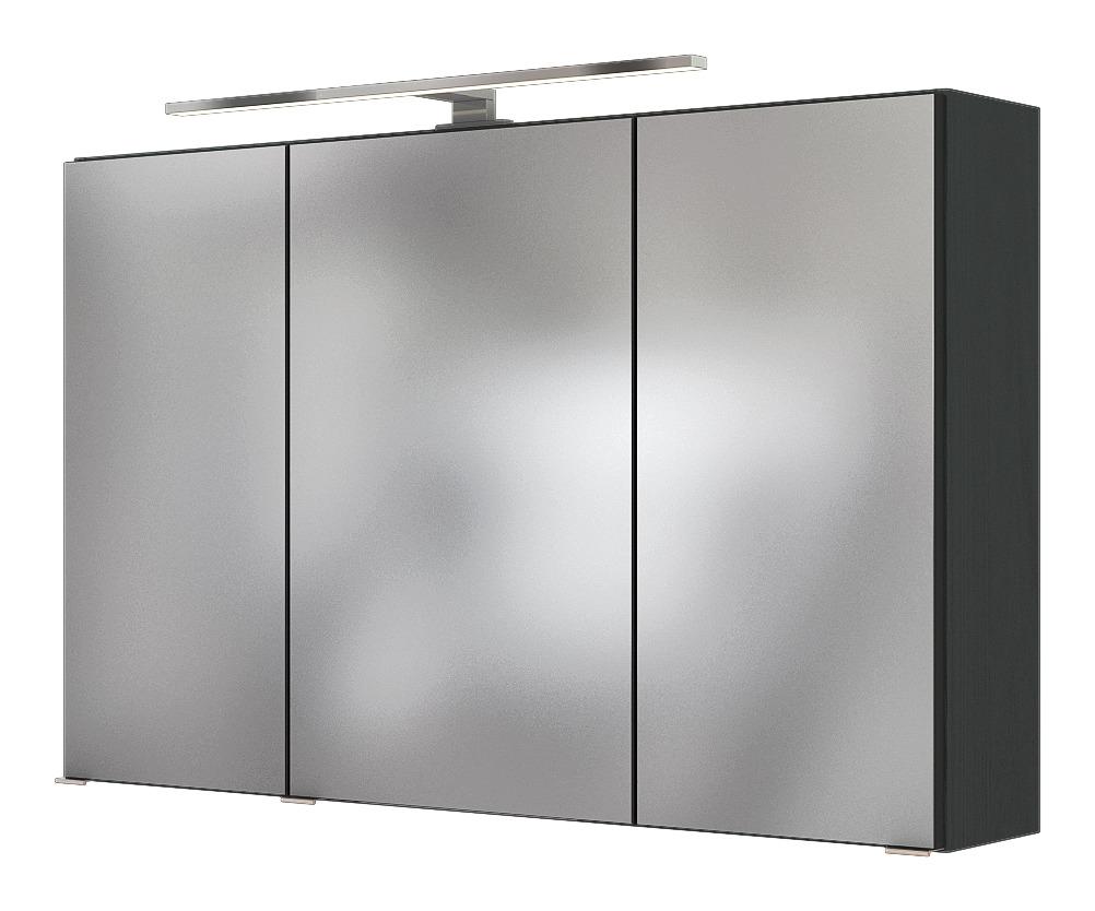 3-teiliges Badmöbel-Set PIENZA in Grau
