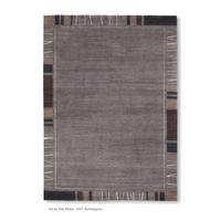 Orientalischer Webteppich Dunkelgrau Silik 90x160 cm - Dunkelgrau, Basics, Textil (90/160cm) - Esposa