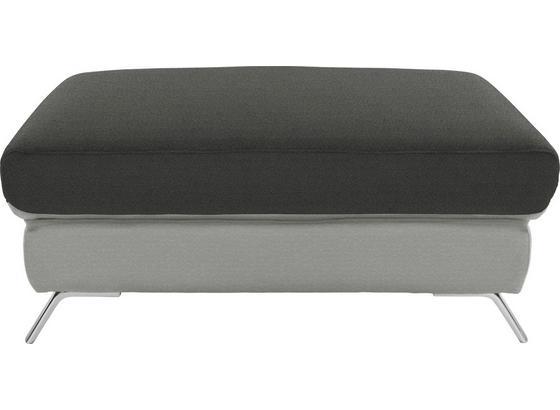 Hocker Upgrade - Chromfarben/Anthrazit, MODERN, Textil (98/46/67cm) Hocker Upgrade - Chromfarben/Anthrazit, MODERN, Textil (98/46/67cm)